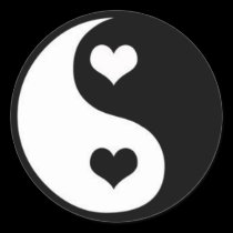 Ying-Yang Love stickers