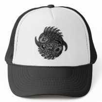 Yingyang Fizh hats by mego1370 Yingyang Fizh hats
