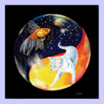 Yinyang Art poster (Large) posters
