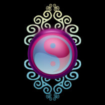 YinYang Beauty T-Shirt by webgrrl YinYang Beauty T-Shirt
