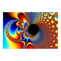 YinYang BigBang - Fractal Poster posters