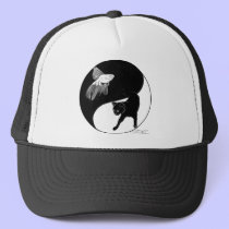 yinyang block colour lineart hats
