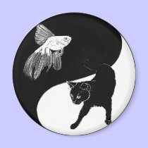 yinyang block colour lineart magnets