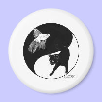 yinyang block colour lineart magnets