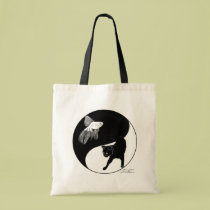 Yinyang Canvas Tote Bag