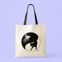 Yinyang Canvas Tote Bag