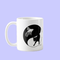 YinYang Cat and Fish Mug