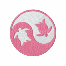 YinYang (F            ) embroidered shirts