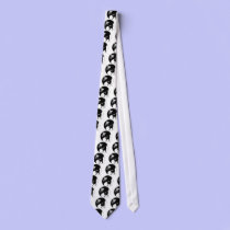 YinYang Pattern Tie ties