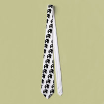 YinYang Pattern Tie