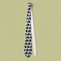 YinYang Pattern Tie