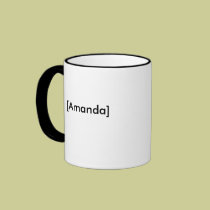 YinYang Personalised Name Mug