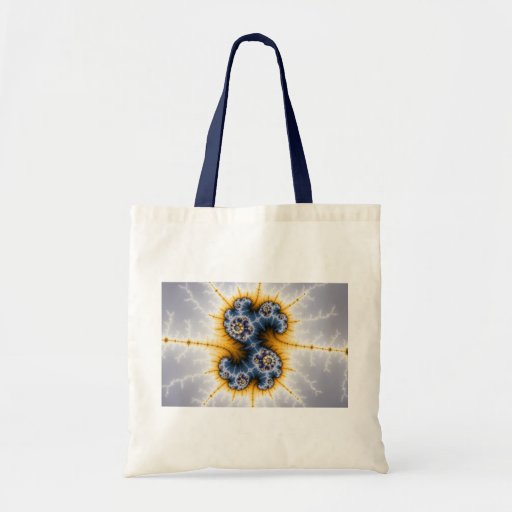 Yinyang Twister - Fractal Canvas Bag