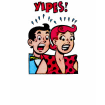 YIPES! Vintage Comic Art t-shirts