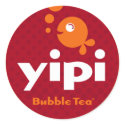 Yipi 3'' round sticker