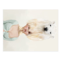 yips beargirl postcards