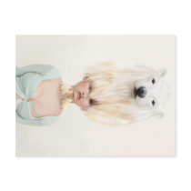yips beargirl post card