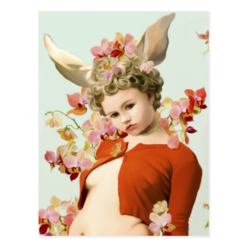 yips donkeygirl post card