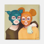 Yip's friends to fridge magnet