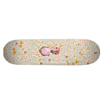YIP's mille-fleur Custom Skate Board