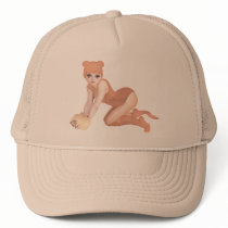 yips piggy trucker hat