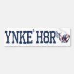 YNKEE H8R Anti-Yankee Bumper Sticker
