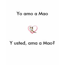 Yo amo a Mao t-shirts by Kirby_Z Yo amo a Mao t-shirts