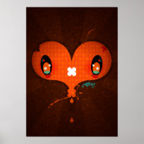 Yo Amo La Leche "Heart" posters