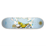 Yo Amo La Leche "Merendando" Custom Skate Board