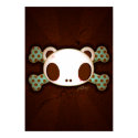 Yo Amo La Leche "Panda Skull" posters