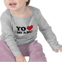 Yo Amo Mi Abu T-shirt