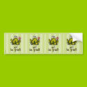 yo be green scrapbook sticker bumper stickers
