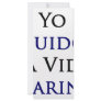Yo Cuido La Vida Marina Personalized Rack Card