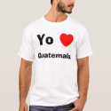 Yo Heart Guatemala t-shirts by norman8 Yo Heart Guatemala t-shirts