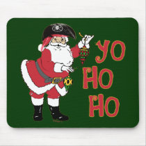 Yo Ho Ho Santa Mousepad