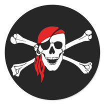 Yo Ho Pirate Sticker 2 by orglioness Yo Ho Pirate Sticker 2