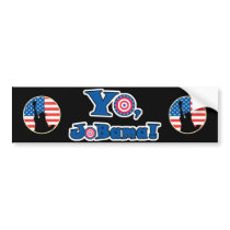 Yo Jobama (Obama), Statue Of Liberty Patriotic ... Bumper Stickers