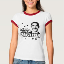 Yo Mama voted Obama T-shirt by obamashirts Yo Mama voted Obama T-shirt