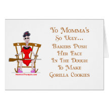 Yo Momma # 05 Greeting Card