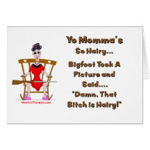 Yo Momma # 06 Greeting Card
