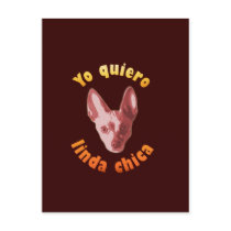 Yo quiero eso post card