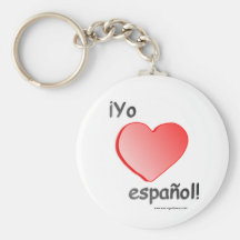 Yo quiero español Key Chain