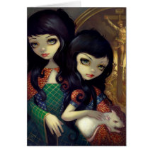 "Yo Vampiri:  Tarjeta de felicitación de Sorelle d