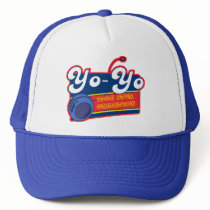 Yo-Yo Spin Champion Trucker Hat by ruderetro Yo-Yo Spin Champion Trucker Hat