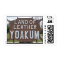 Yoakum, TX Land of Leather postage by linds_christine Yoakum, TX Land of Leather postage