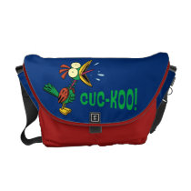 Yodelberg Bird Courier Bags at Zazzle