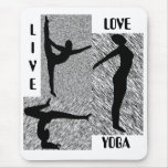 Yoga Art Mousepad