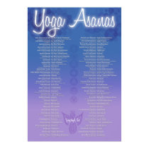 Yoga Asanas Poster