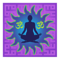 Yoga Aum posters by magarmor Yoga Aum posters