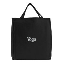 Yoga bag embroidered bags by Illyria Yoga bag embroidered bags